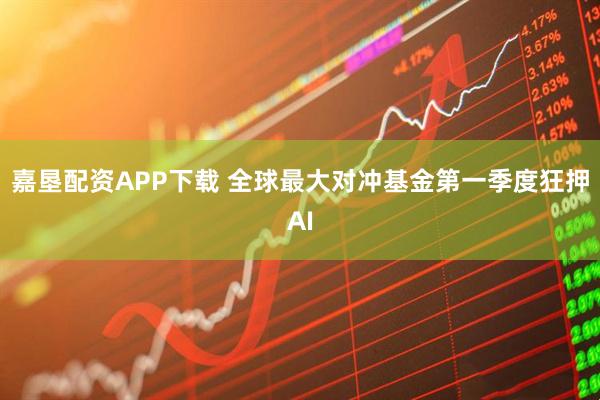 嘉垦配资APP下载 全球最大对冲基金第一季度狂押AI